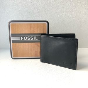 Fossil Leather Bifold Wallet